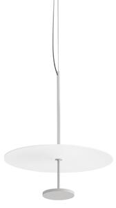 Linea Light LED висяща лампа Stilo_P, бяла, Ø 35 cm, IP40, Затъмняване, Бял, Дневна/трапезария, Алуминий, Модерен