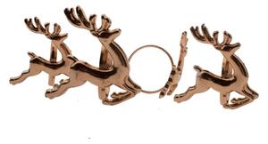 Метални пръстени за салфетки в комплект 4 бр. Deer – Dakls
