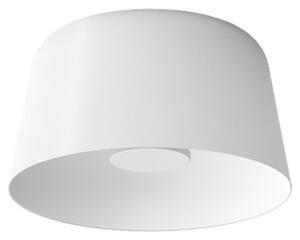 Linea Light LED плафон Delfi_S, бял, Ø 35 cm, метал, Затъмняване, Бял, Дневна/трапезария, Алуминий, Модерен