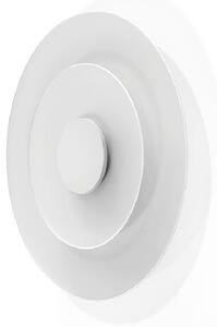Linea Light LED стенна лампа Joint_W, кръгла, Ø 55 cm, бяла, метал, Затъмняване, Бял, Дневна/трапезария, Метал, Модерен