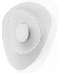 Linea Light LED стенна лампа Joint_W, овална, 58 см, бяла, метал, Затъмняване, Бял, Дневна/трапезария, Метал, Модерен
