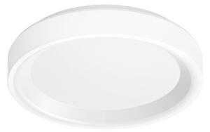 Linea Light LED стенна лампа Iside, бяла, метал, Ø 35 cm, IP40, Затъмняване, Бял, Дневна/трапезария, Метал, Модерен