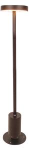 Viokef LED лампа с цокъл Tango, ръждивокафява, височина 50 cm, метал, колче за, Кафяв / ръждив, Алуминий, Модерен, Прожектор на открито / забиване в земята