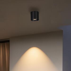 LCD LED външен плафон 5172, графит, 9 cm, метал, IP54 CCT, Черен, Метал, Модерен