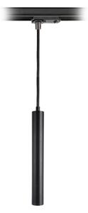Deko-Light LED-Pendel Slim 1-фазна шина, черна, алуминий, 5W, 2700 K, Затъмняване, Черен, Дневна/трапезария, Алуминий, Модерен