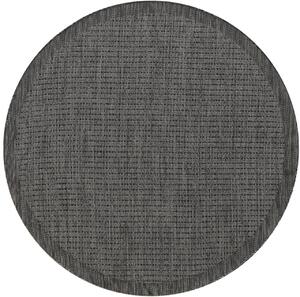 Кръгъл килим Giza Black 120x120 cm