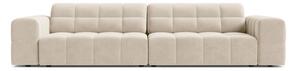 Кремав кадифен диван 252 cm Chicago – Cosmopolitan Design