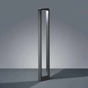 Trio Lighting LED осветление за пътеки RENO, антрацит, височина 100 cm, метал, IP54, Черен, Алуминий, Модерен