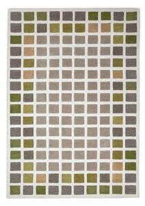 Зелен ръчно изработен вълнен килим 140x200 cm Renga Wool – Flair Rugs