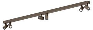 Wever & Ducré Lighting WEVER DUCRÉ LED тавански прожектор Ceno 6.0, бронз, 2700 K, Затъмняване, Бронзов / античен месинг, Дневна/трапезария, Модерен