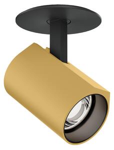Wever & Ducré Lighting WEVER DUCRÉ LED вграден спот Ceno 1.0 златно/черно 927 Blattf., Злато / месинг, Дневна/трапезария, Модерен