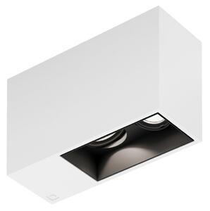 Wever & Ducré Lighting WEVER DUCRÉ LED-Downlight Plano 2.0 бял/черен димируем, Затъмняване, Бял, Дневна/трапезария, Алуминий, Модерен, Таван с много пламъци