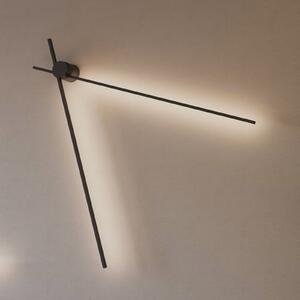 Wever & Ducré Lighting WEVER DUCRÉ LED таванска лампа Fil Spin 1.0 черна 927, Затъмняване, Черен, Дневна/трапезария, Алуминий, Модерен