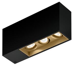 Wever & Ducré Lighting WEVER DUCRÉ Downlight Planopetit 3.0 черно/бежово 927 dim, Затъмняване, Черен, Коридор, Алуминий, Модерен