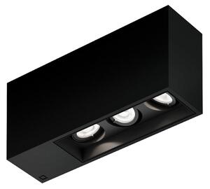 Wever & Ducré Lighting WEVER DUCRÉ LED-Downlight Plano petit 3.0 черен 927 dim, Затъмняване, Черен, Коридор, Алуминий, Модерен