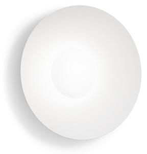 Wever & Ducré Lighting WEVER DUCRÉ LED стенна лампа Clea 1.0 бяла Ø 35 cm 2700 K, Затъмняване, Бял, Дневна/трапезария, Алуминий