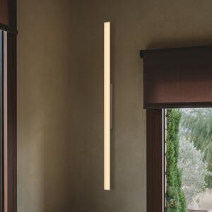 Vibia LED стенна лампа SPA, дължина 121 cm, бежова, IP44 2700 K, Затъмняване, Бежов, Баня, Алуминий, Модерен