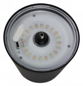 Лампа за бюро Esperanza Miram ELD119K, 3W, 300 lm, LED, 2400 mAh, USB, 3 режима, Черен