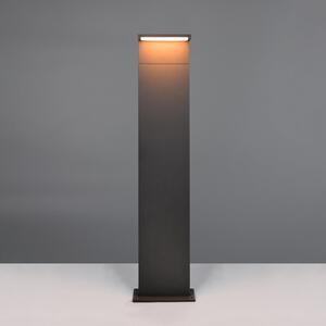 Trio Lighting LED осветление за пътеки Ravi, антрацит, височина 100 cm, метал, IP65, Черен, Алуминий, Модерен