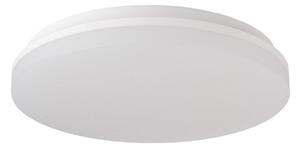 The Light Group SLC LED сензорна плафониера OMEGA, бяла Ø 40 cm безжична CCT IP54, Бял, Дневна/трапезария, Пластмаса