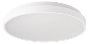 The Light Group SLC LED плафон ALPHA, бял, Ø 40 cm, Phase-Cut, IP44, Затъмняване, Бял, Дневна/трапезария, Пластмаса