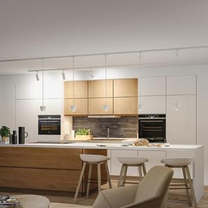 Paulmann URail Smart LED висяща лампа Tyros, сигнално бяла, ZigBee, Затъмняване, Бял, Дневна/трапезария, Пластмаса, Модерен