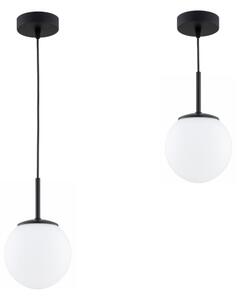 Brilagi - Висяща лампа MILO на кабел 1xE27/60W/230V черна
