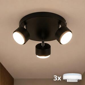 Brilagi - LED точково осветително тяло MONO 3xGX53/30W/230V черно