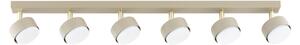 Brilagi - LED точково осветително тяло MONO 6xGX53/30W/230V бежово/златно