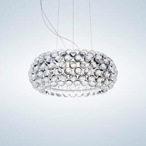 Foscarini Caboche Plus media MyLight CCT прозрачен, Затъмняване, Прозрачен, Дневна/трапезария, Пластмаса, Дизайн