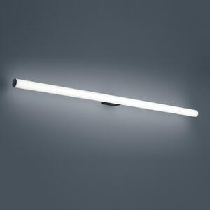 Helestra Loom LED огледална светлина черна 120 cm, Бял, Баня, Пластмаса, Модерен