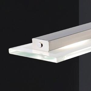 FISCHER & HONSEL LED висящо осветление Tenso, никел, 64 cm, метал, CCT, димер, Затъмняване, Сив, Дневна/трапезария, Метал, Модерен