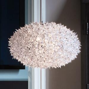 Kartell Bloom S1 LED висящо осветление G9, прозрачно, Прозрачен, Дневна/трапезария, Пластмаса, Дизайн