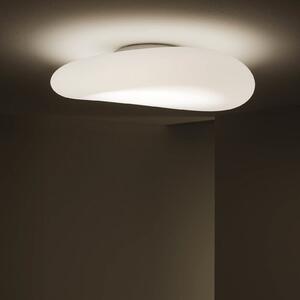 Stilnovo LED плафон Mr. Magoo, DALI, 76 cm, Затъмняване, Бял, Дневна/трапезария, Пластмаса, Модерен