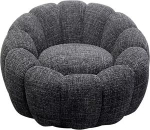 Въртящо се кресло Peppo Bloom Melange Black