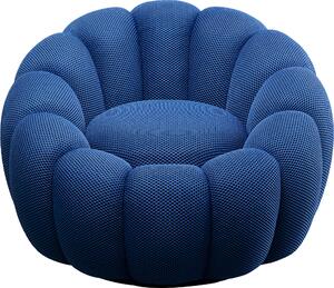 Въртящо се кресло Peppo Bloom Blue