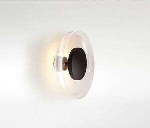 MARSET LED стенна лампа Aura Plus Ø 25 cm On/Off, прозрачна, Прозрачен, Дневна/трапезария, Пластмаса, Дизайн