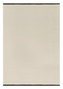 Бежов ръчно изработен вълнен килим 140x200 cm Mavi – noo.ma