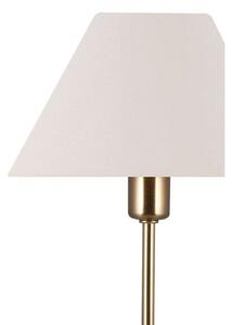 Globen Lighting Настолна лампа IRIS, кремава, височина 51 cm, Бежов, Дневна/трапезария, Стъкло, Винтидж