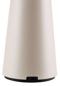 Globen Lighting акумулаторна настолна лампа Cannes, бежова, 26 cm IP44, Затъмняване, Бежов, Дневна/трапезария, Пластмаса, Скандинавски