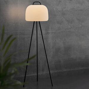 Nordlux LED стояща лампа Kettle Tripod метал, абажур 36 cm, Затъмняване, Черен, Метал, Дизайн, Стояща сянка