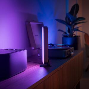 Philips Hue Двойна опаковка Play Lightbar, черна, Затъмняване, Черен, Дневна/трапезария, Пластмаса, Модерен