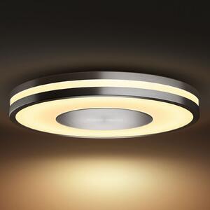 Philips Hue White Ambiance Being лампа за таван алуминий, Затъмняване, Металик, Дневна/трапезария, Метал, Модерен