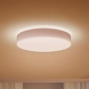 Philips Hue Светодиодна лампа за таван Enrave 42,5 см бяла, Затъмняване, Бял, Дневна/трапезария, Метал, Модерен