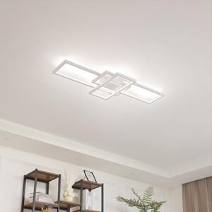 Lindby Poppy LED осветление за таван с функция димиране, Затъмняване, Бял, Дневна/трапезария, Метал, Модерен