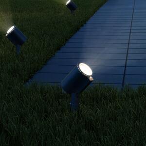 STEINEL Spot Garden SC LED прожектор със сензор, Черен, Метал, Модерен