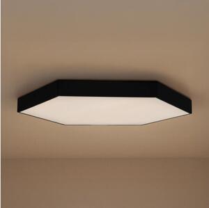 LED таванно осветително тяло LED/200W/230V 3000/4000/6500K диам. 100 cm черно