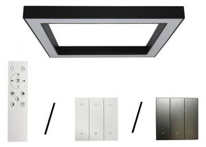 LED таванен плафон LED/150W/230V 3000/4000/6500K 120x120 см черен