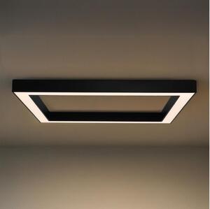 LED таванен плафон LED/150W/230V 3000/4000/6500K 120x120 см черен