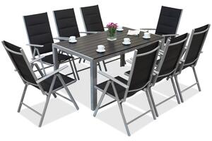 Градински комплект от алуминиев polywood Verona Garden Point за 8 души